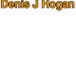 Hogan Denis J - Builders Adelaide