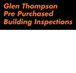 Glen Thompson Pre Purchased Building Inspections - Builders Adelaide
